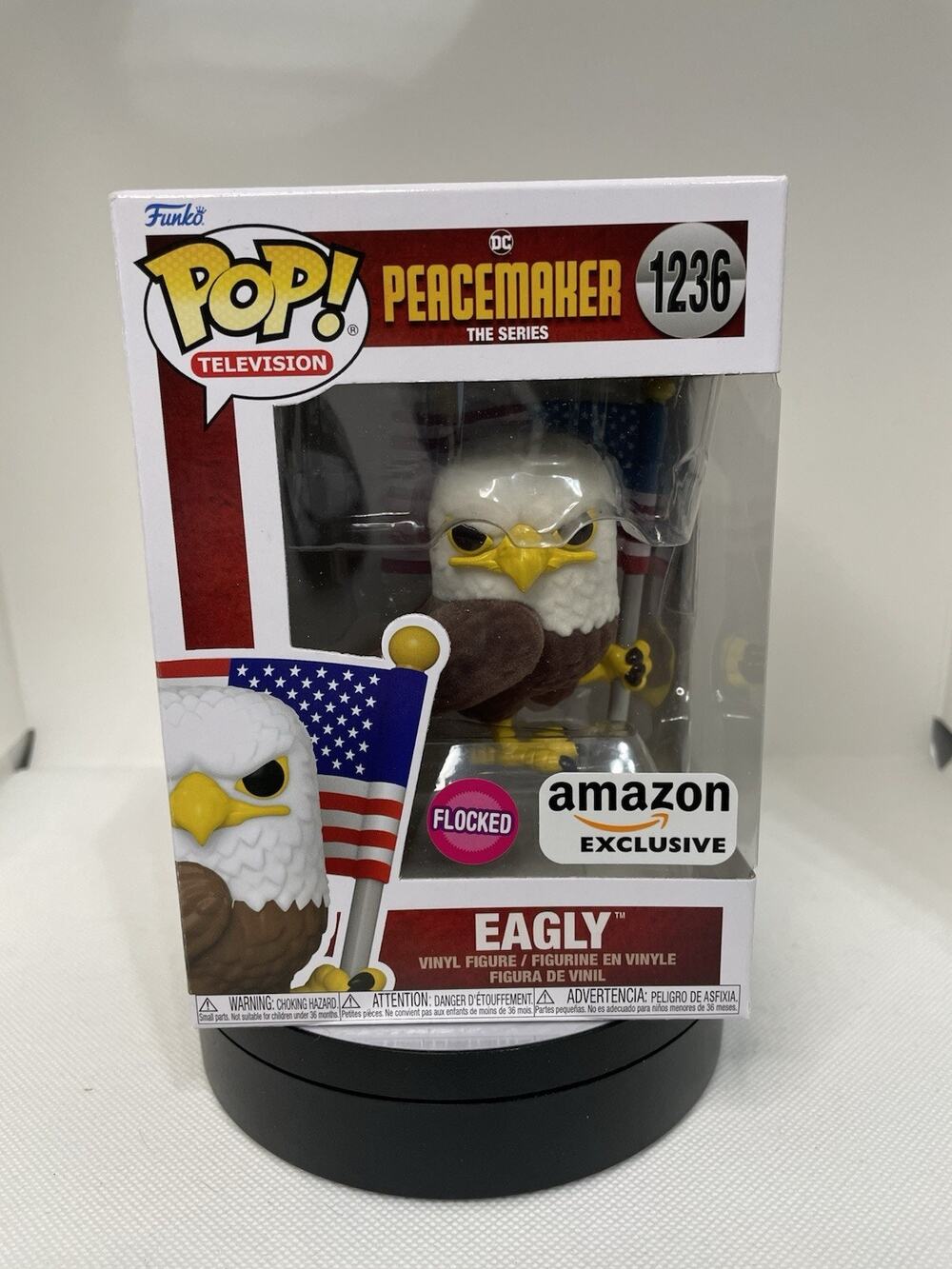 Funko Pop Peacemaker Eagly Flocked Amazon Exclusive 1236 - Mint
